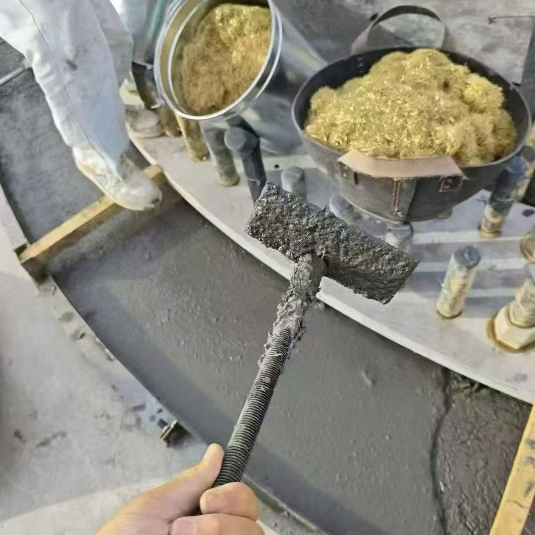邓州C120钢纤维高强无收灌浆料 轧机压缩机汽轮机发电机锻压设备底座灌浆材料
